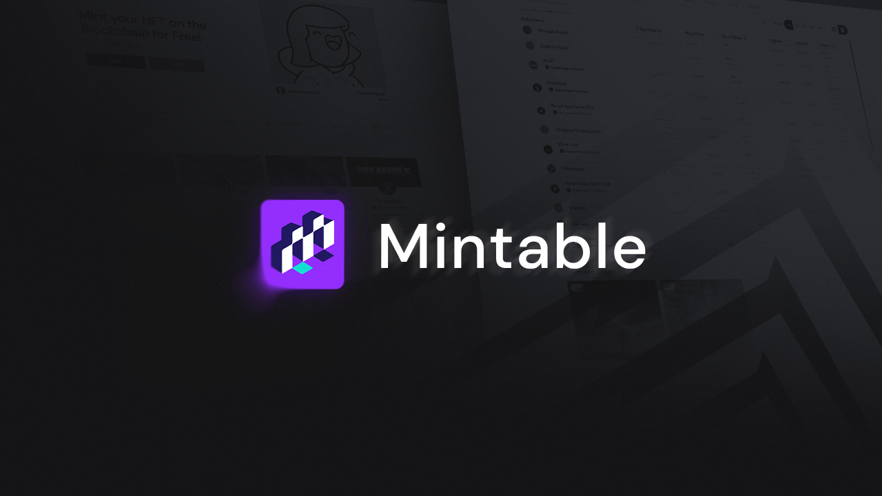 mintable nft banniere