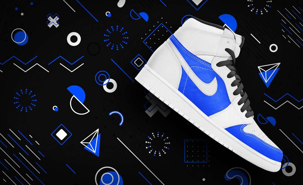 banniere nike swoosh nft